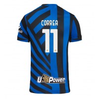 Inter Milan Joaquin Correa #11 Hjemmebanetrøje 2024-25 Kortærmet